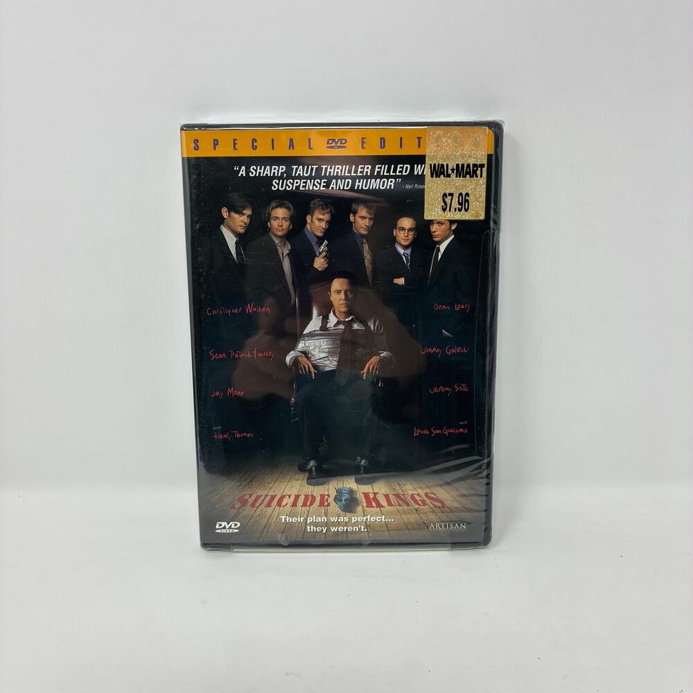 Suicide Kings DVD 1998 Special Edition Christopher Walken Denis Leary New Sealed